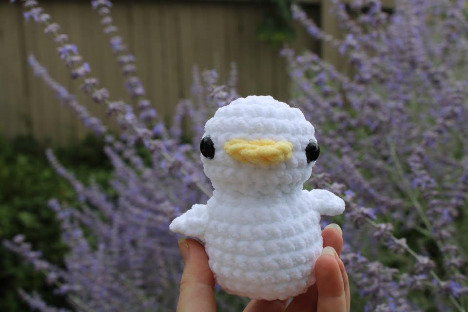 Handmade Crochet Duck