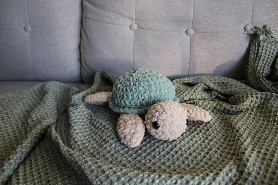 Handmade Crochet Sea Turtle